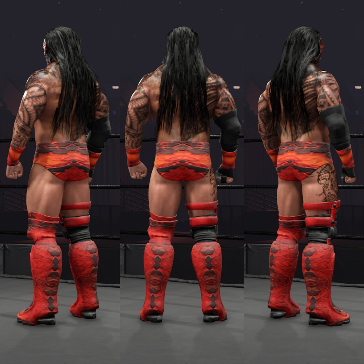 Marcus_Savea097's tweet photo. Stare at the dark for too long and you will eventually see what isn’t there.
#WWE2K24 #Hellfire #MITW https://t.co/EaxvlE893q