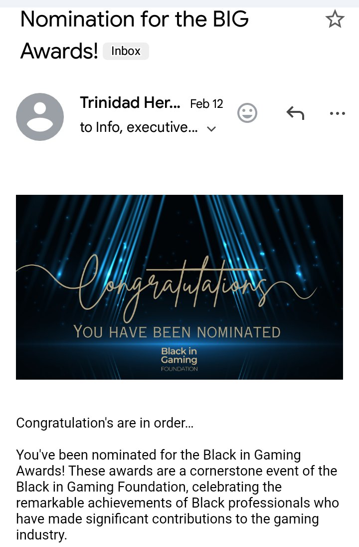 Well this is quite a way to start the year🥹 Thank you Black in Gaming for this always wanted to attend GDC but never really imagined this. Looking forward to the more I can contribute to the African Games Industry and Tech communities.
<a href="/gdsc_dekut/">GDG on Campus DeKUT #IOExtended</a>  <a href="/mlsa_dekut/">MLSA DeKUT #DeKUTHack2025</a>  #gamedevelopment
