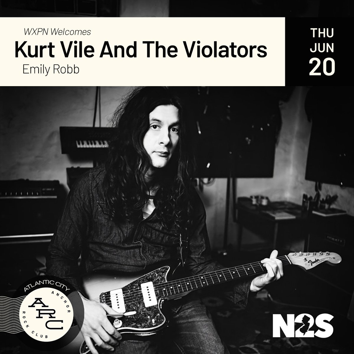 Atlantic City, NJ! Kurt and the Violators are playing @AnchorRockClub this June with Emily Robb as part of the @NorthtoShore Festival. Artist Presale Tickets on sale now with password KVN2S tixr.com/e/97394