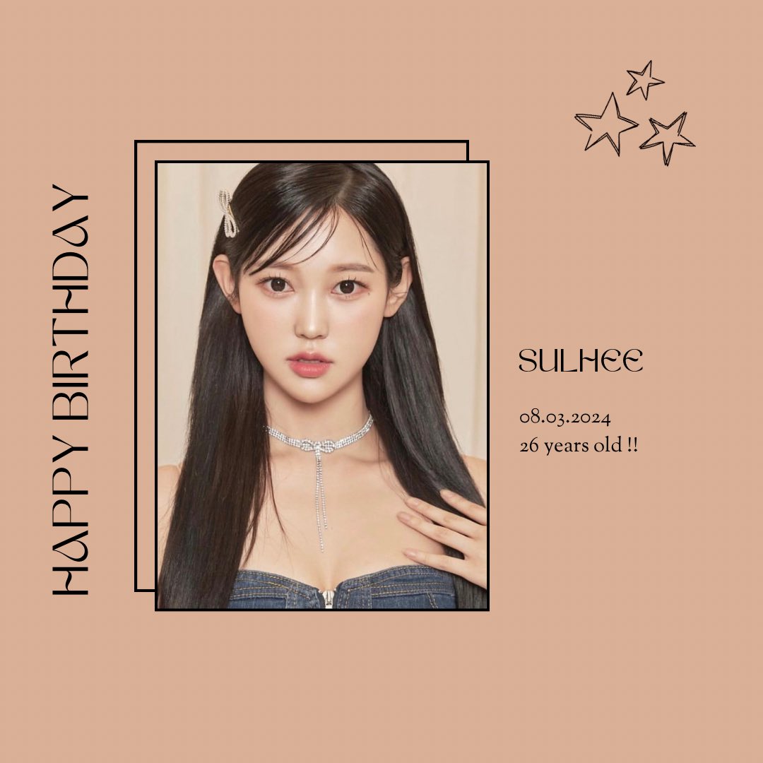 atppuzzle's tweet photo. HAPPY SULHEE DAY

✨08.03.2024✨

#SULHEE #설희 #1CHU #PUZZLE  #080324_SULHEE_DAY @infopuzzle https://t.co/UlEeZ8c0v8