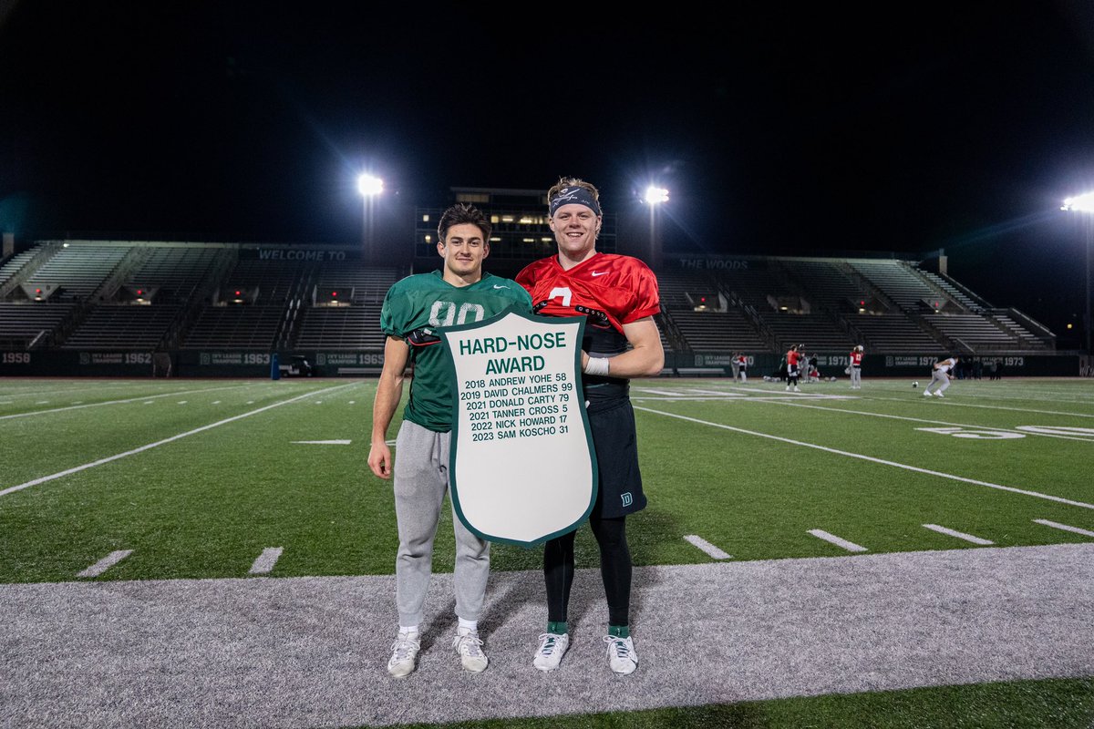 Dartmouth Football tweet media