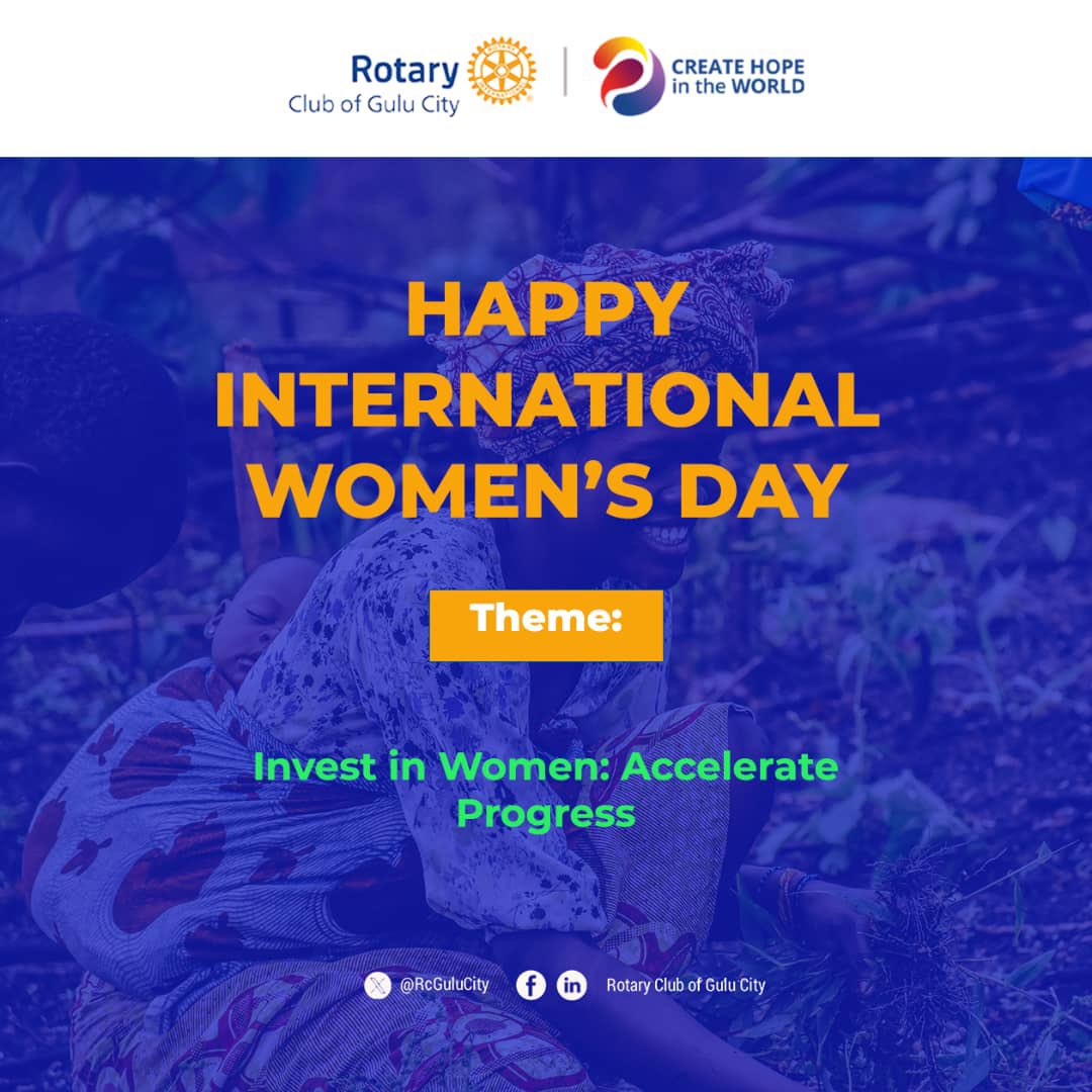 To all the great women in Rotary and the world #HappyWomensDay