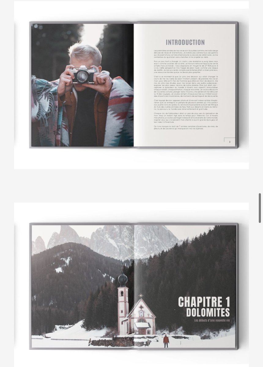 simonhumlr's tweet photo. C’est pour moi le projet de toute une vie, et j’ai besoin de votre aide pour avoir la chance de me faire publier.

Au delà de ça, le projet est hyper quali, rempli de photos d’aventures et de voyages incroyables 

Aujourd’hui vous avez la possibilité de changer ma vie 🙏🏻 #RT https://t.co/m8Am4Wl0VU