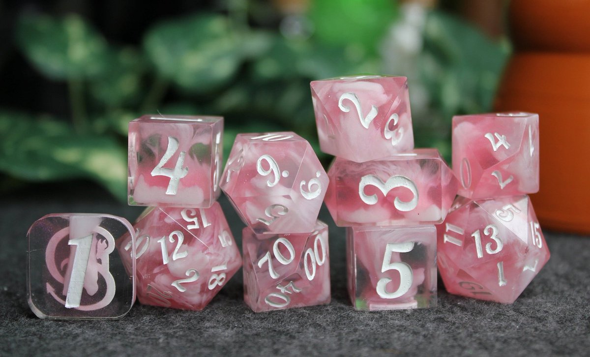 dice_chaos's tweet photo. Bernie was able to capture the magical essence of our shopkeepers! Here is @Laney_DiceChaos! There's a secret about them :) 🖌️

https://t.co/KGWoMmLvA5
#handmade I #ttrpg | #dice https://t.co/zoqfX9GOwk