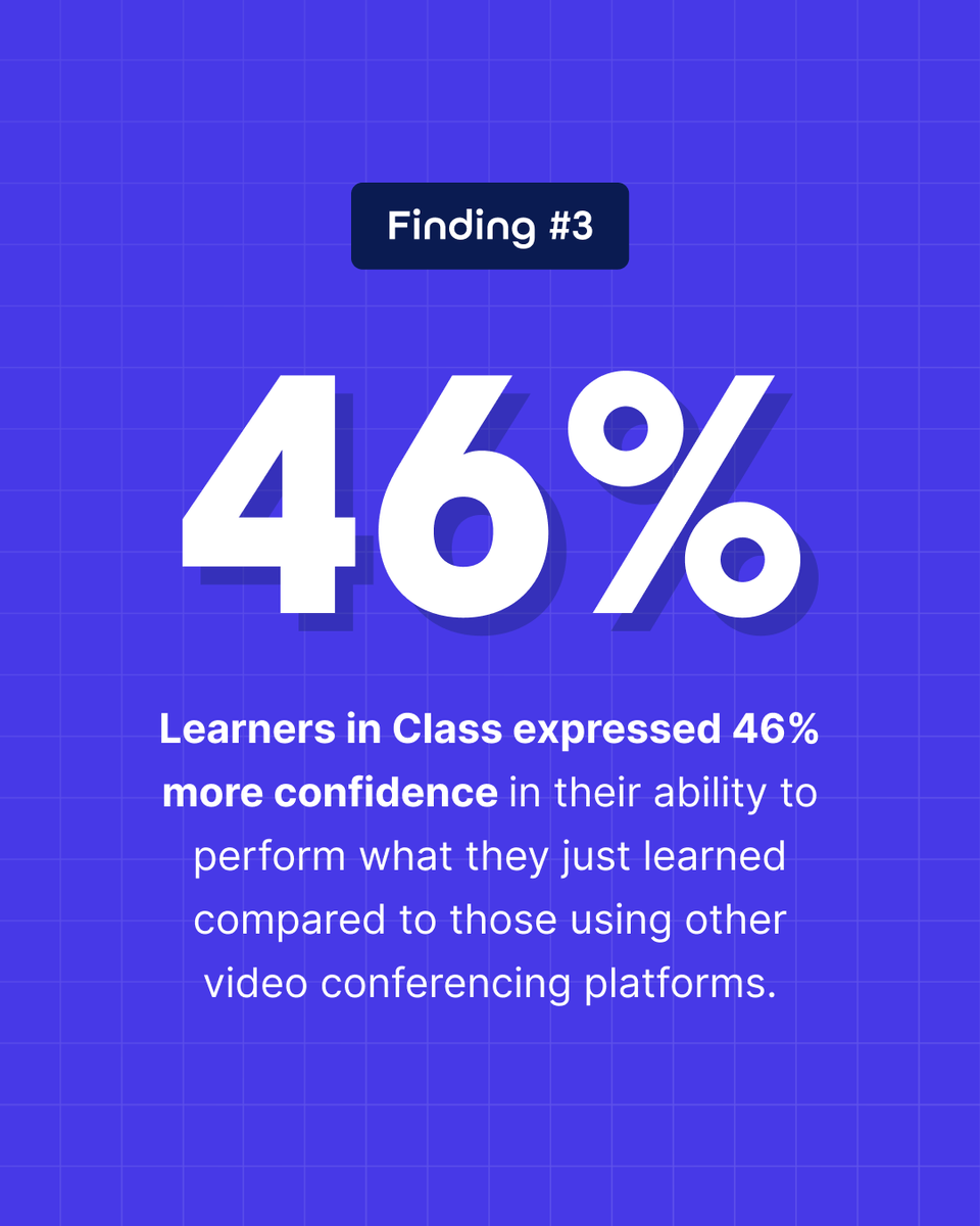 Class (@weareclasstech) on Twitter photo We partnered with <a href="/TripodEducation/">Tripod Education</a> to explore how Class’s virtual classroom platform impacts #LearnerEngagement. We’re excited to report that Class does, in fact, impact learner engagement better than traditional web conferencing!
Learn more here --> bit.ly/49Jw6HS We partnered with <a href="/TripodEducation/">Tripod Education</a> to explore how Class’s virtual classroom platform impacts #LearnerEngagement. We’re excited to report that Class does, in fact, impact learner engagement better than traditional web conferencing!
Learn more here --> bit.ly/49Jw6HS