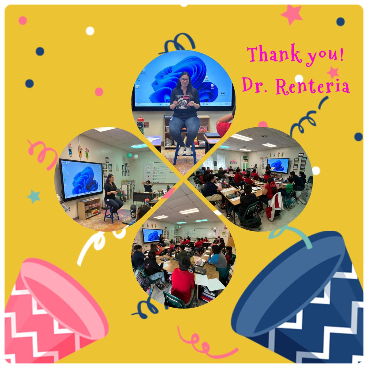 OES_Ocelots's tweet photo. ππA heartfelt thank you to @ApoloniaRenter2 @resaca_gators principal for stopping by to meet and read to our future RMS Gators. GOOOO Gators! ππ https://t.co/ErdaWVBj40
