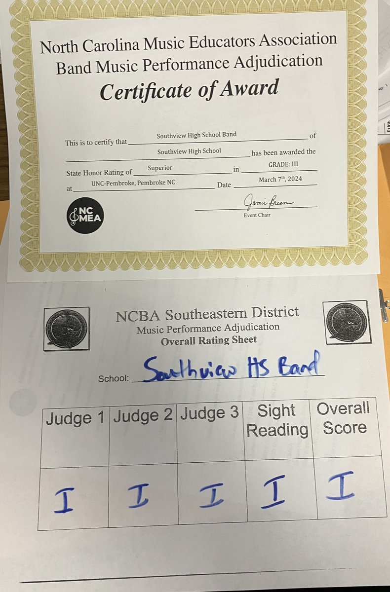 South View Bands tweet media