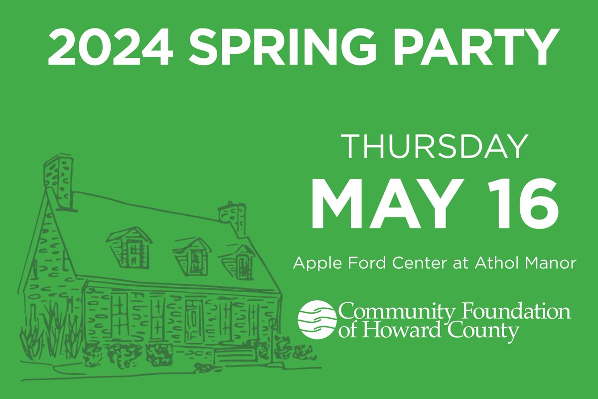 CFHoCo's tweet photo. Get your tickets now for the May 16 annual Spring Party, the best #HoCoMD networking event of the season:

https://t.co/MUfClTwtsx https://t.co/AxcXOeLzds