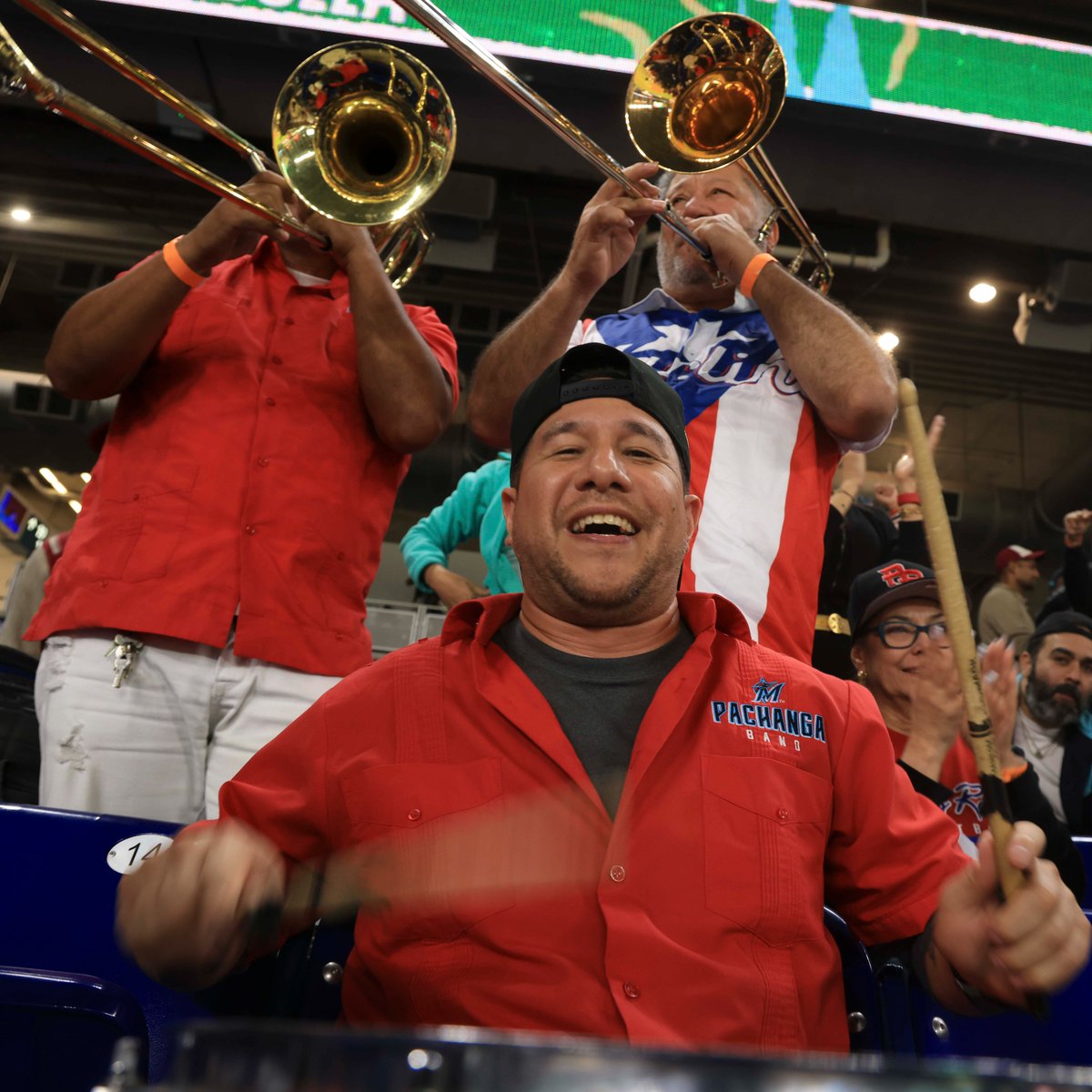 The Marlins will allow flags, drums, and all musical instruments into games at loanDepot Park this season, per @AndySlater