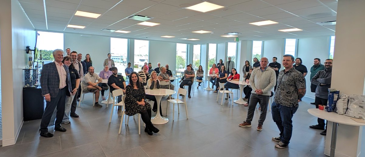 Our Florida A-Team members enjoyed some in-office time together for a "lunch and learn" this week. We’ve been crushing it remotely, but nothing beats in-person collaboration.

#Affinitiv #TeamCollaboration #EmployeeExperience