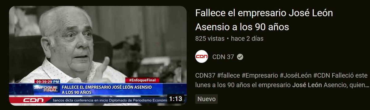 Fallece el empresario José León Asensio a los 90 años