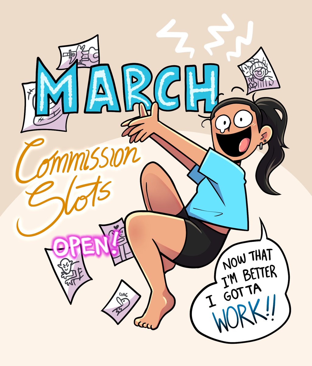 MARCH Comissions Open!
#openforwork #commissionsopen