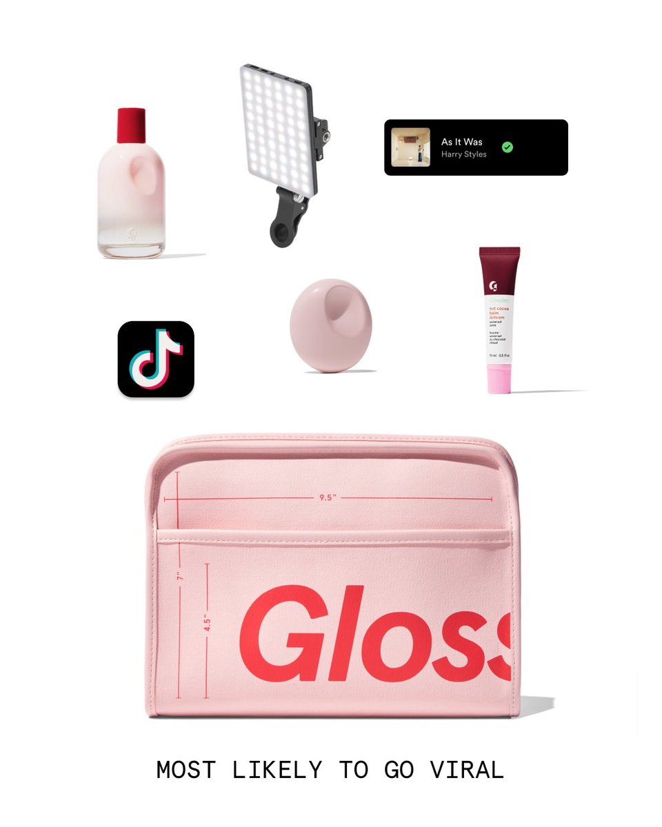 glossier tweet picture