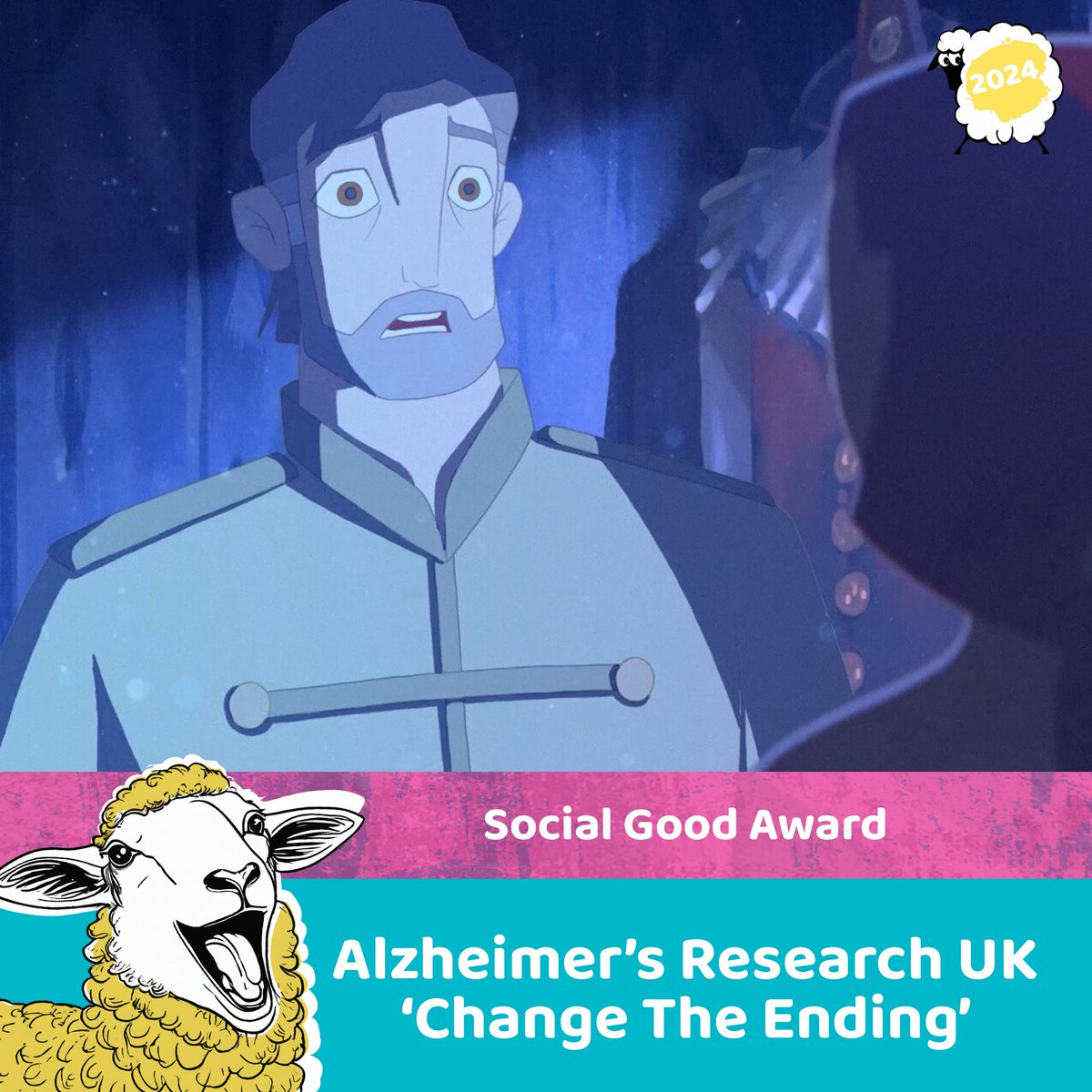 Congratulations to Social Good winner Alzheimer’s Research UK ‘Change The Ending’! #BAA24