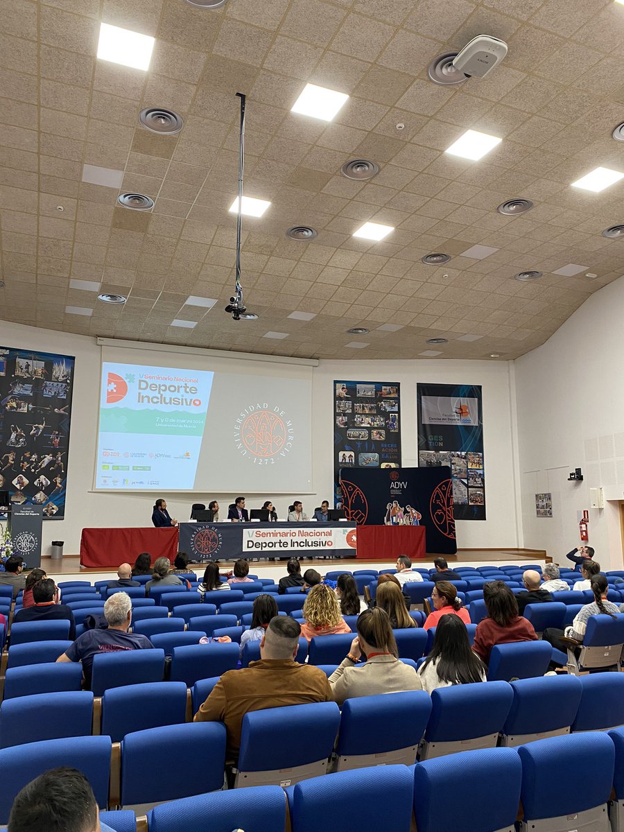 Seminario Nacional Deporte Inclusivo (@dxteinclusivo) on Twitter photo 🥇Finalizada la primera jornada del Seminario de #deporteinclusivo. Intensa y enriquecedora, pero ¡seguimos con ganas de más! Gracias a patrocinadores, ponentes y participantes😊
<a href="/UMU/">Universidad Murcia</a> <a href="/Fundacion_ONCE/">Fundación ONCE</a> <a href="/segurosrga/">Seguros RGA</a> <a href="/Rural_Central/">CRC Caja Rural Central</a> <a href="/CajaRuralReg/">Caja Rural Regional</a> 🥇Finalizada la primera jornada del Seminario de #deporteinclusivo. Intensa y enriquecedora, pero ¡seguimos con ganas de más! Gracias a patrocinadores, ponentes y participantes😊
<a href="/UMU/">Universidad Murcia</a> <a href="/Fundacion_ONCE/">Fundación ONCE</a> <a href="/segurosrga/">Seguros RGA</a> <a href="/Rural_Central/">CRC Caja Rural Central</a> <a href="/CajaRuralReg/">Caja Rural Regional</a>