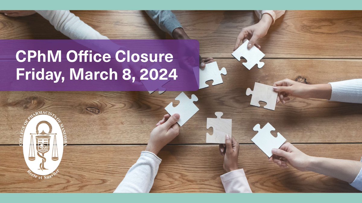 The CPhM office will be closed all day on Friday, March 8, 2024, for a Council member and staff workshop on Diversity, Equity, and Inclusion (DEI). Stay tuned for updates on the valuable insights gained from this workshop! #CulturalCompetence