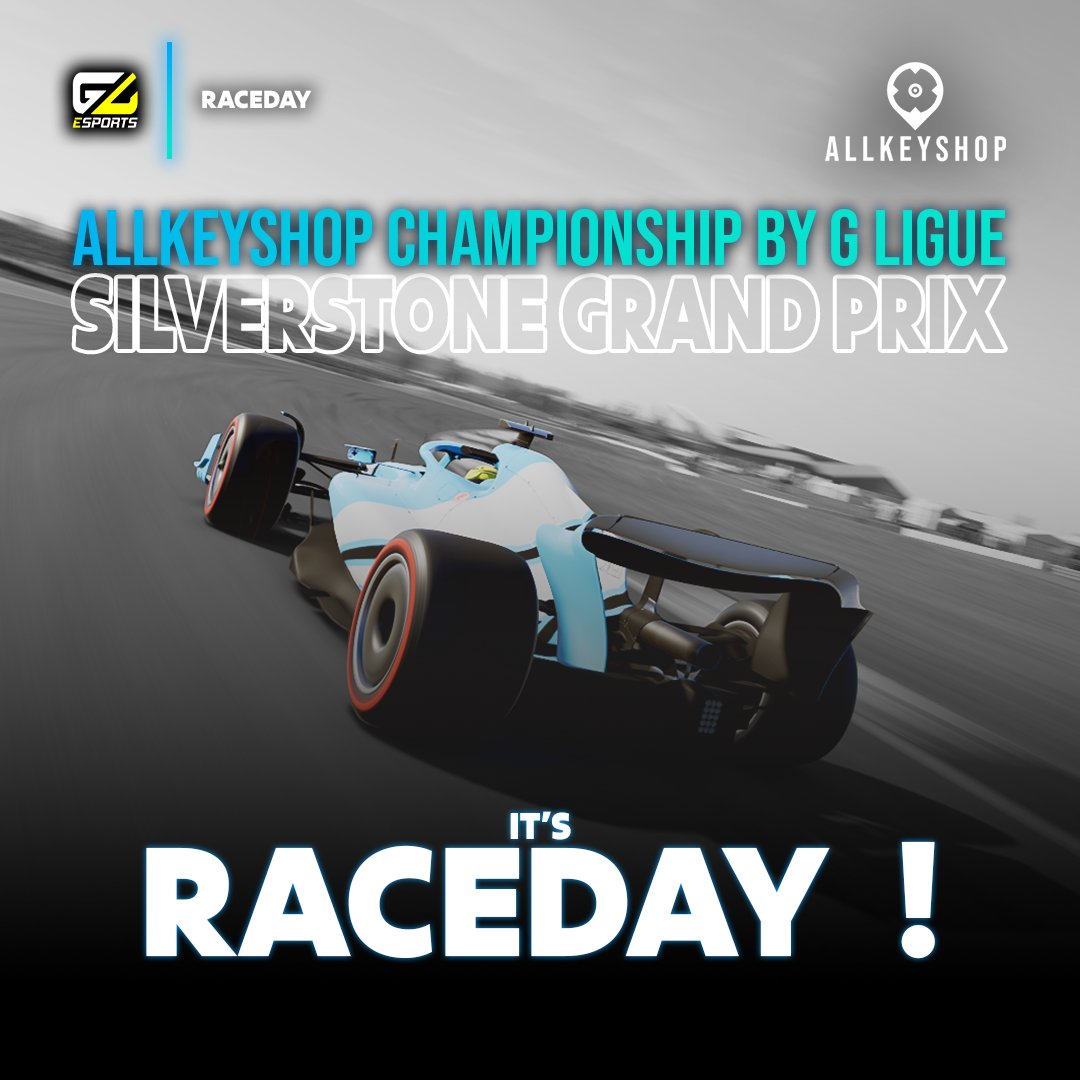 G_Ligue_Esports's tweet photo. ⚪️🟡 AKS RACEDAY ! ⚪️🟡

Tonight at 9:00 PM, join us on @allkeyshop twitch channel with @WicketBig and @Fataishungry for the round 10 of the AKS Championship ! 

🟡 Can already @NLR_Esports win the championship tonight ?
⚪️ G ligue VS TF10 fight for P2

https://t.co/dLBqNawhYR https://t.co/uf2CAREEcr