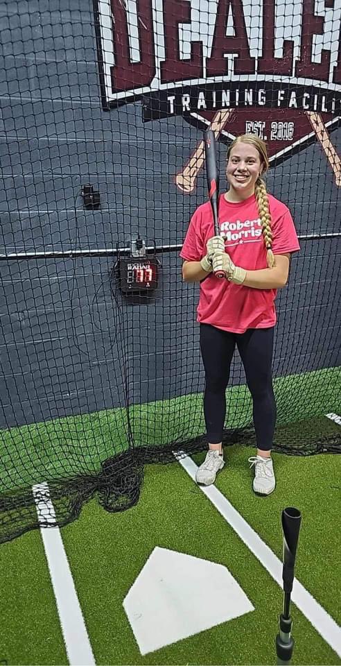 Hit a new exit velo PR last week with <a href="/WVDealers/">Diamond Dealers</a>!!. <a href="/18uStarz/">Starz 18u Gold</a> <a href="/RMUSoftball/">RMU Softball</a>