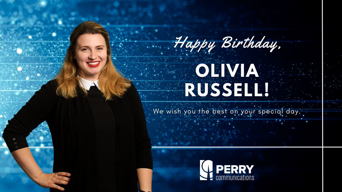 Happy Birthday, Olivia! Thank you for bringing your creativity and enthusiasm to #TeamPCG, there’s never a dull moment when you are in the office, and we appreciate everything you do. Wishing you an amazing day! 🎂
