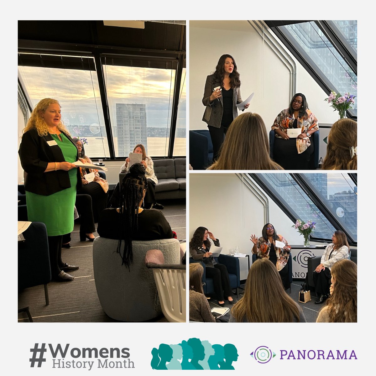 Last night, Panorama was honored to host @VoteRunLead for a conversation about the importance of electing women at every level. Thank you @erinvilardi and @aliciainedmonds for sharing their experiences and efforts in advancing gender parity in U.S. politics. #WomensHistoryMonth