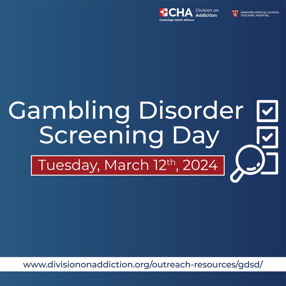 Screening for gambling problems is easy with free, anonymous resources! Check out the 3-question e-BBGS if you want to know more about your gambling. #GamblingScreen #PGAM2024 divisiononaddiction.org/outreach-resou…