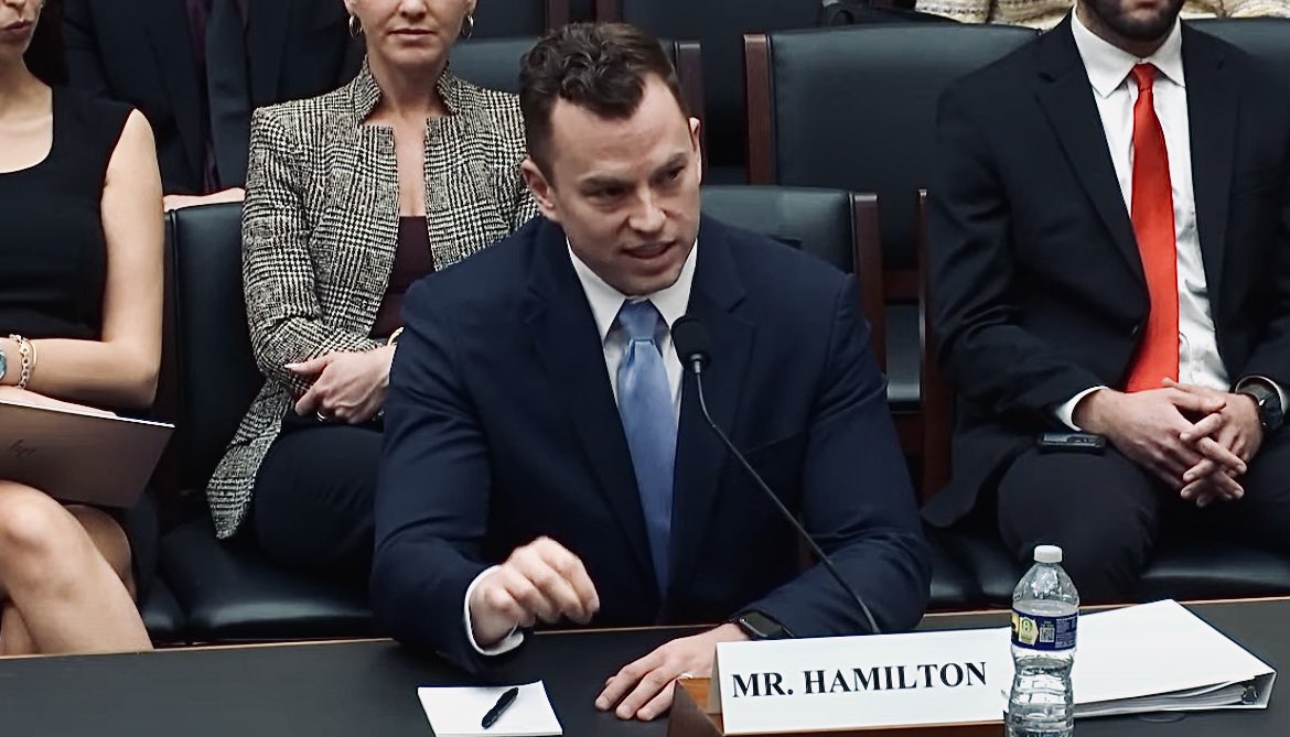 HAMILTON: Countless people are harmed in the journey to the U.S., who are trafficked, who are enslaved. This administration’s policies have led to 500,000 children being separated by their parents, coming to the United States by themselves. Subjected to who knows what, and lost.
