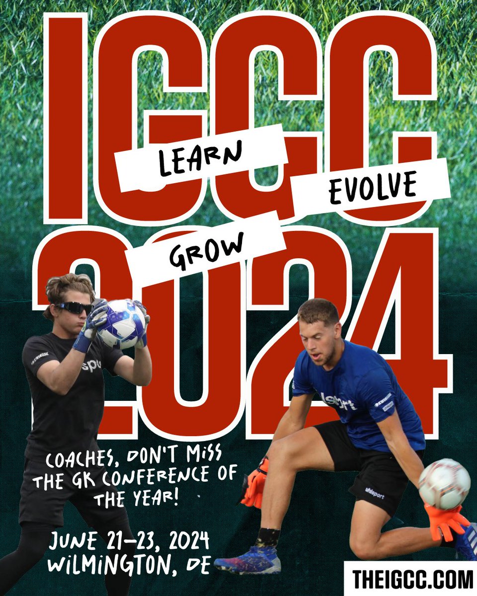 IntlGkCoaches's tweet photo. Don’t miss your chance to attend #IGCC24. Use code IGCC24NOW to save $100 off your registration. Visit https://t.co/DvLReXxQyR for all the details. 

#goalkeeping #gkcoach #goalkeepercoach #gkunion #soccercoach #gk #goalkeeper https://t.co/dShBakhAdk