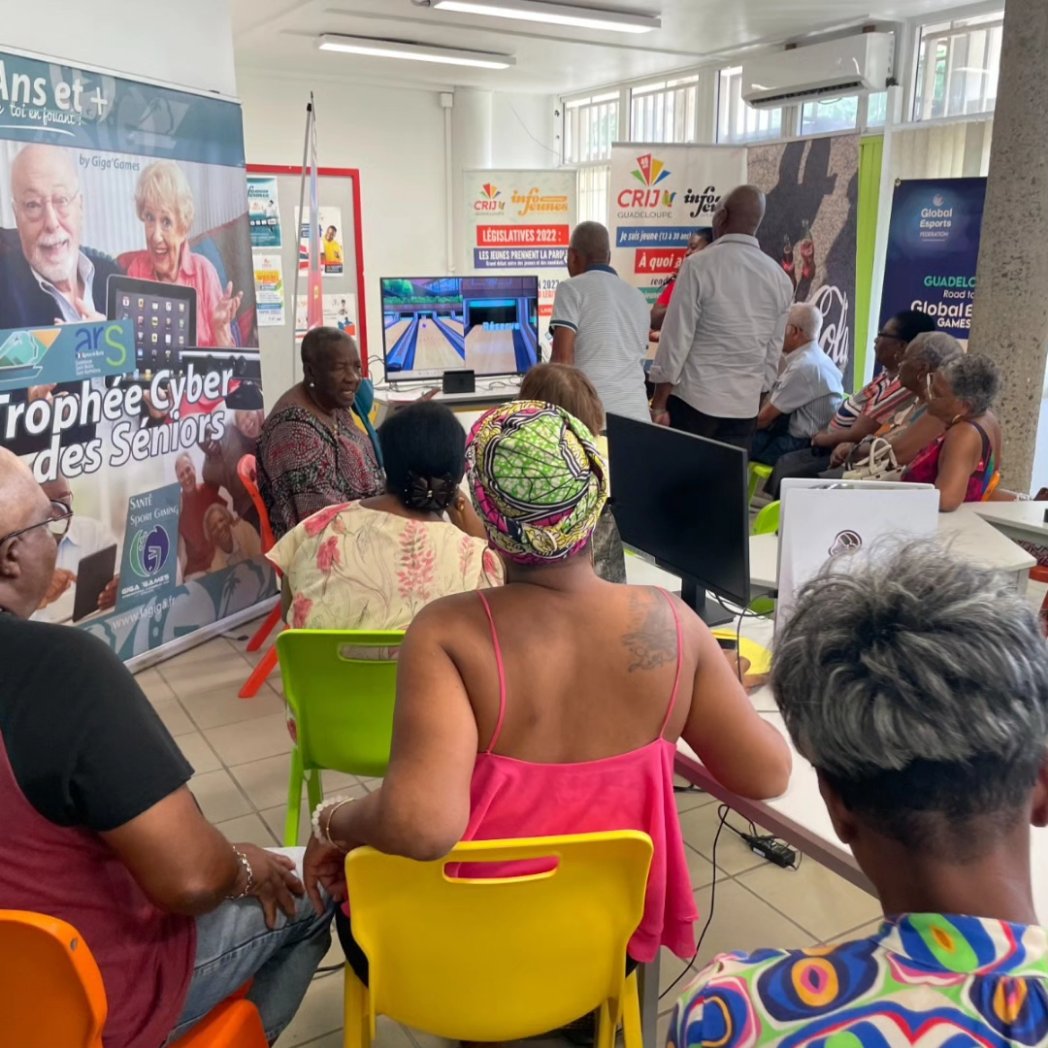 ggic_gigagames's tweet photo. #jeunes 👩🏽‍🦱 et #seniors👵🏽 autour de l'eSport en #Guadeloupe . 📰 👉🏽
https://t.co/bqXnZHQqLd  #Dep971 #arsguadeloupe #intergenerations #SFRcaraibe  @SFRcaraibe https://t.co/fFUBbYlch7