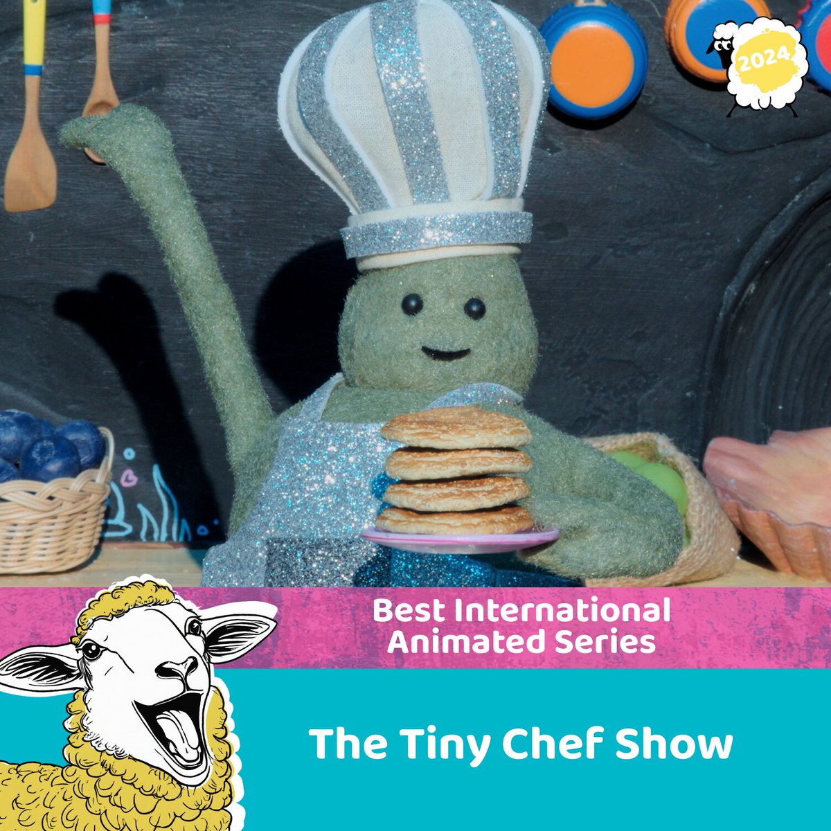 We’re overjoyed to award The Tiny Chef Show - Best International Animated Series! #BAA24