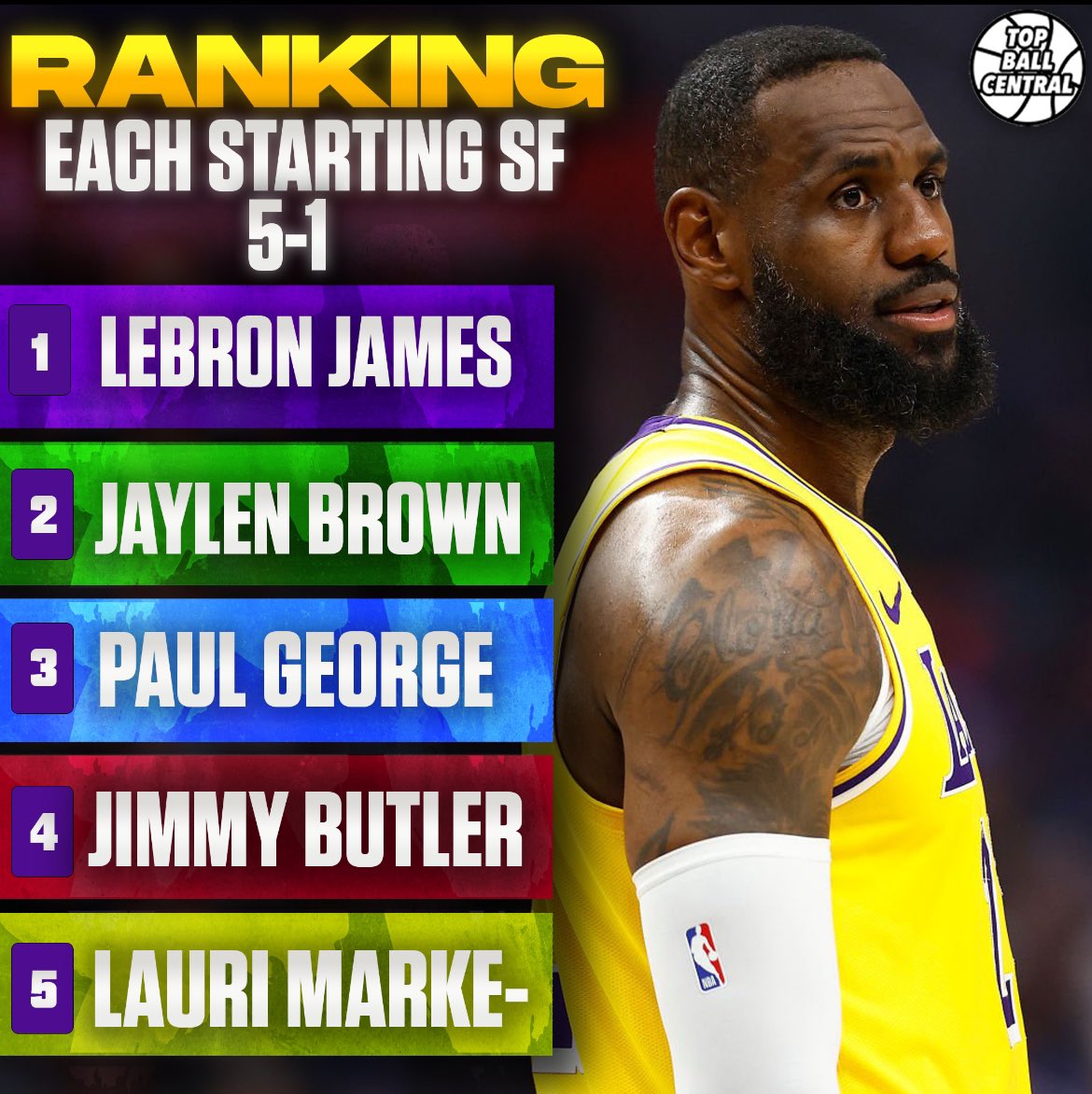 Topballcentral's tweet image. 5-1 #nba