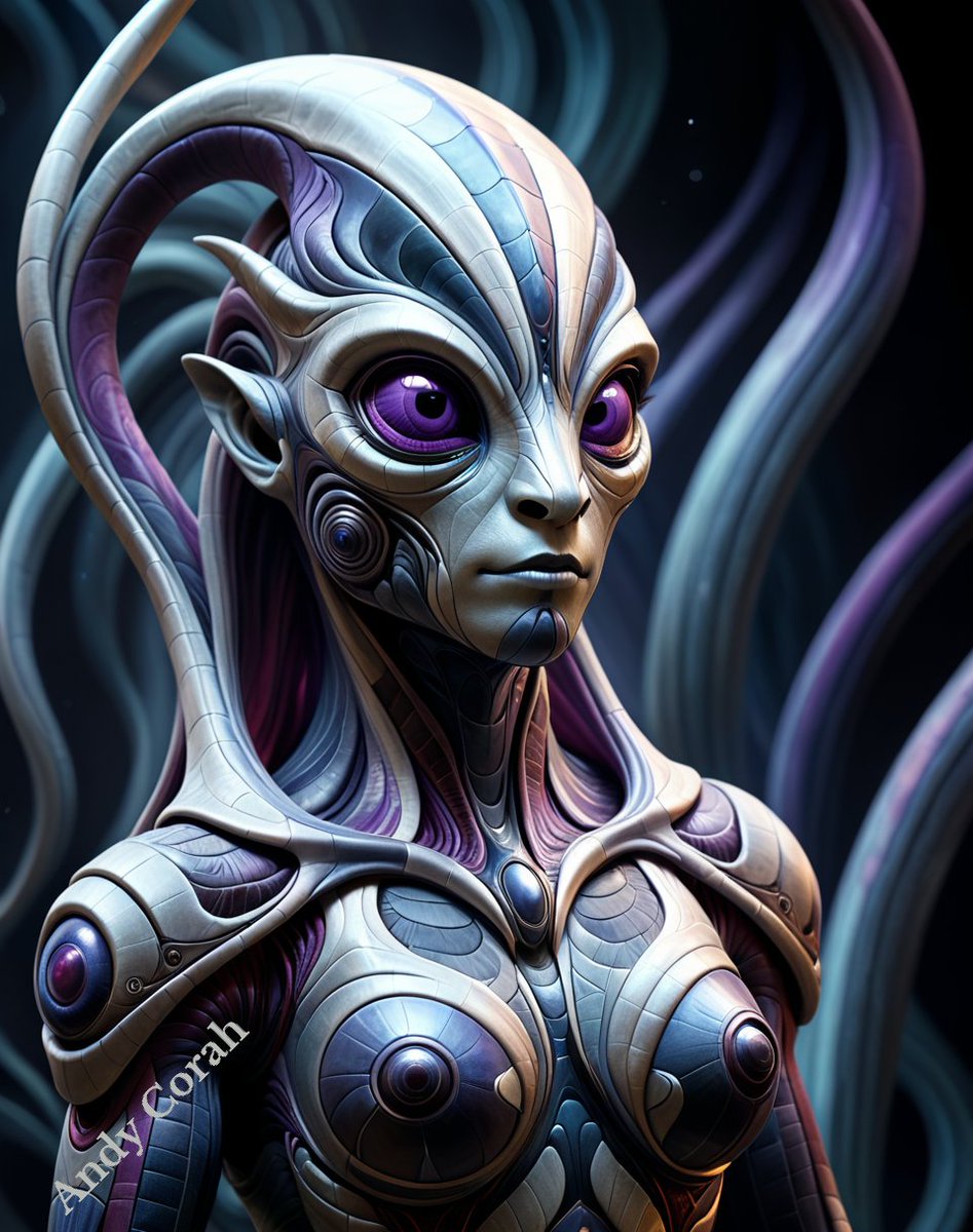 andy_corah's tweet image. Title: "Exoplanetary Echoes: Character Creation, it's been a while!

#tapoutthursdays #thursdayfun #artthursday #thursday #nft #aiart #art #ai #digitalart #illustration #aiartwork #aiartworks #painting #abstract #aiartis #aiartist #filmart #alienartwork #surreal #filmart #film 🙂
