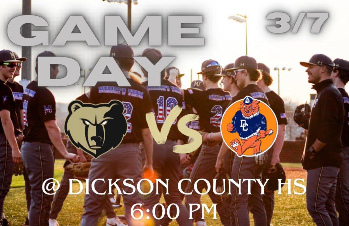 Game #2 tonight at Dickson County HS at 6PM.