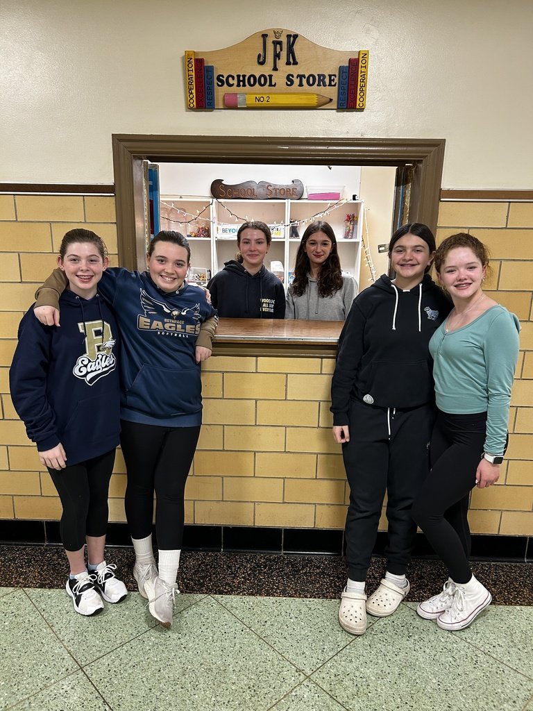 From stocking shelves to ringing up purchases, our students are running the show at the school store! It's not just about business, it's about building teamwork and entrepreneurial spirit at JFK! #WeAreBethpage