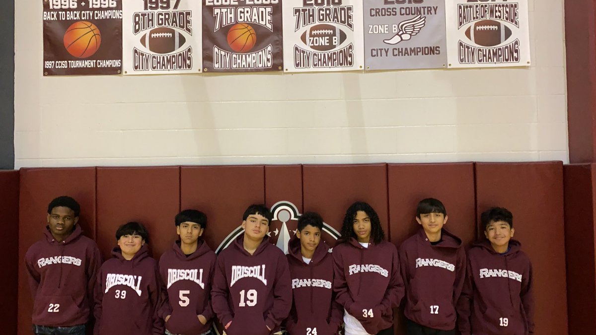 CONGRATULATIONS TO OUR 7TH GRADE BOYS FOR PLACING 1ST IN THIS WEEKS TRACK MEET 🥇🏆 Tayshaun Taylor, Michael Gamboa, Isaac Figueroa, Juaquin Perez, Clytrell Coleman, Cedrick Flores, Jose Colchado, Ben Rodriguez. Not Pictured: Timothy Colton