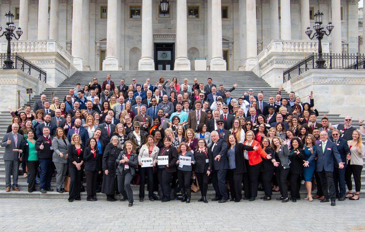 ICYMI: Last week, nearly 400 9-1-1 leaders from across the country descended on DC to advocate for NG9-1-1 funding and 9-1-1 occupational reclassification, as part of NENA's “9-1-1 Goes to Washington” event. Learn more at NENA.org.

#NG911Now #ThankYou911 #NENAGTW