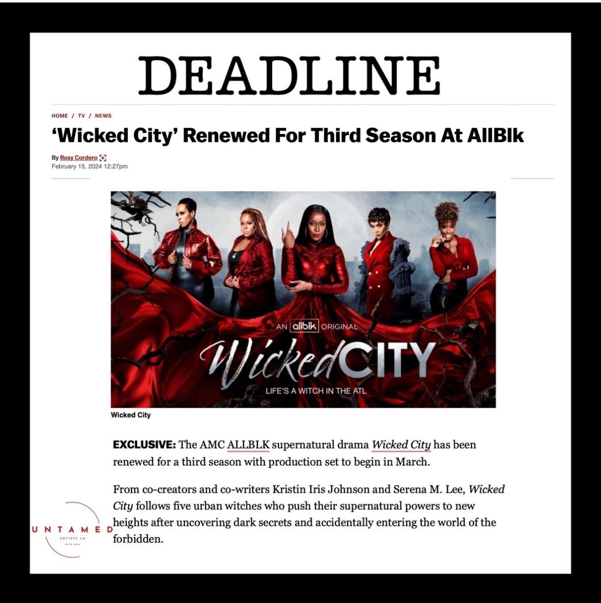 @shaquita_official is joining the cast of @wickedcityallblk for a third season. Congrats to the entire cast and crew!

.

.

.

#wickedcity
#ShaquitaSmith