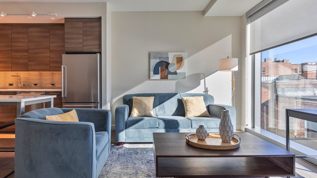 From sleek interiors to cozy comforts, our extended stays redefine luxury living. Embrace the elegance of a true home away from home 🏡💫 #ExtendedStays #CorporateHousing