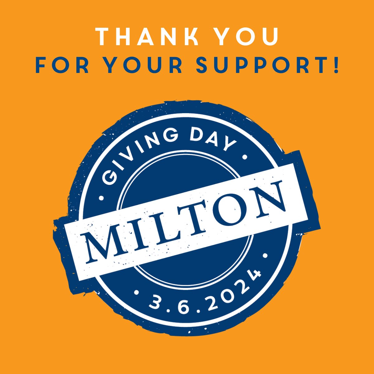 When our community comes together, big things happen! Over 1,200 donors gave approximately $1.3M to @Milton_Academy on Giving Day. We're excitedly tallying results and look forward to sharing your impact soon. Thank you for supporting Milton Connections yesterday!