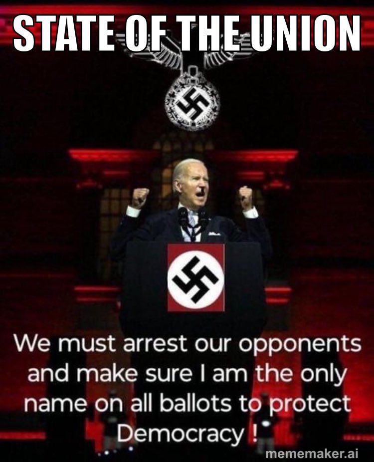 Cj74_11's tweet image. 🚨NOT BREAKING 🚨
#SOTUspeech 
Please repost so all of your followers see this‼️