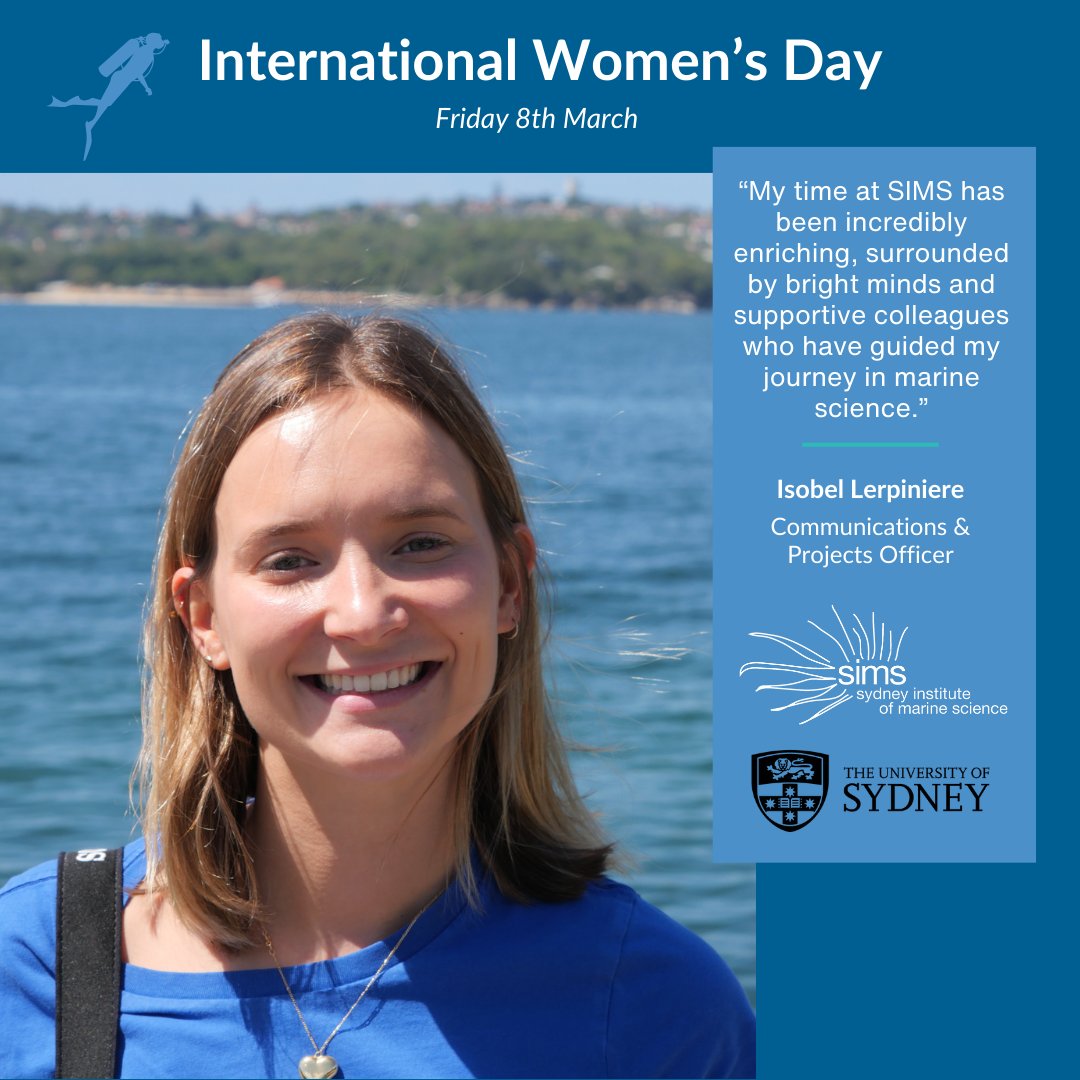This #InternationalWomensDay, we celebrate 4 incredible women from SIMS's partner universities making waves in marine science! 🌊 Each has carved a distinct path through their education, guiding them to their current roles! @unswscience @sydney_science @uts_science @STEMwomenMQ