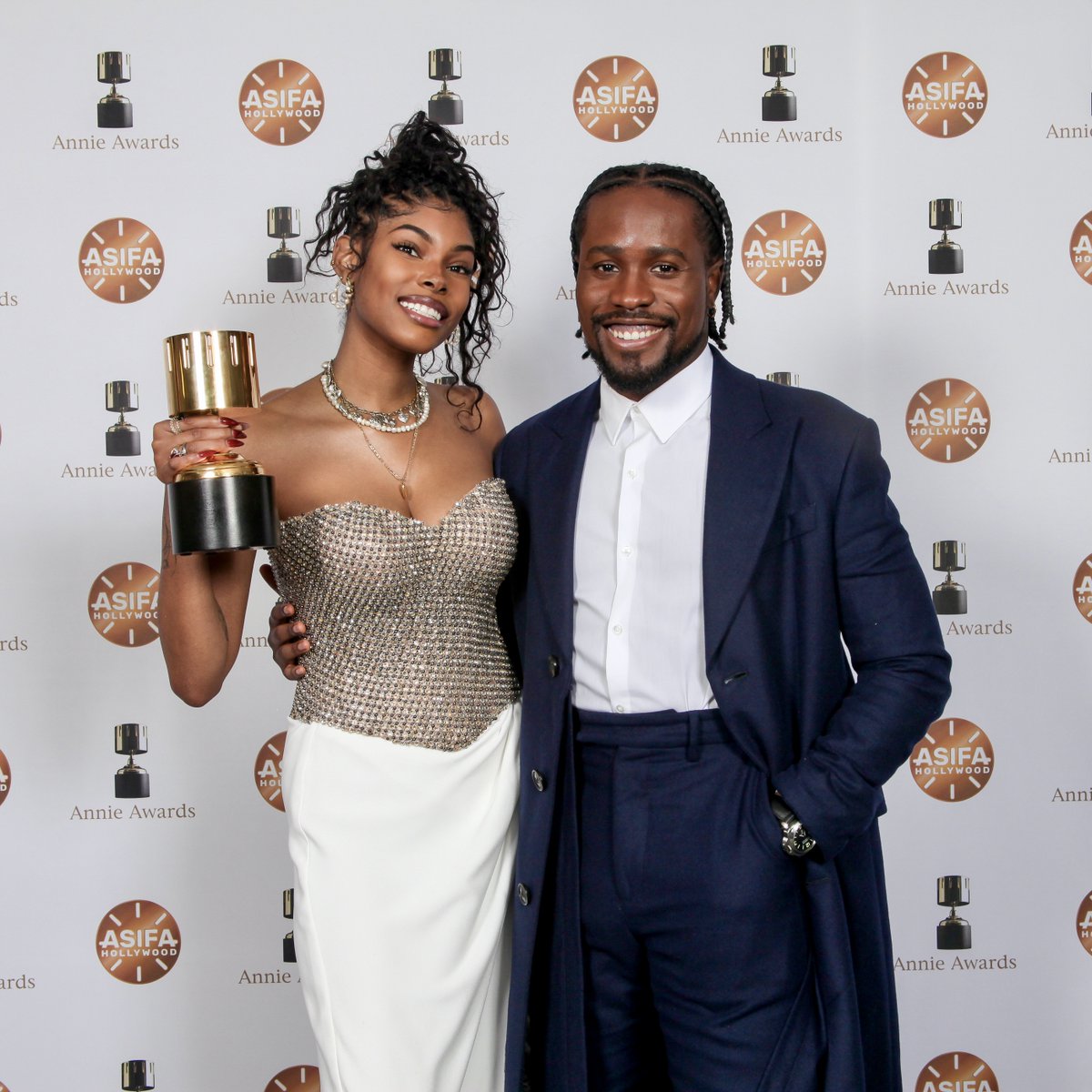 Congratulations to Diamond White (Lunella Lafayette / Moon Girl) from Moon Girl and Devil Dinosaur for winning the Annie Award for Best Voice Acting - TV/Media! @disneytva @diamondwhite #51stannieawards #asifahollywood