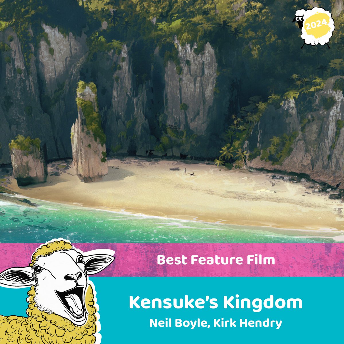 Best Feature Film goes to Kensuke’s Kingdom - well done to the whole team! #BAA24