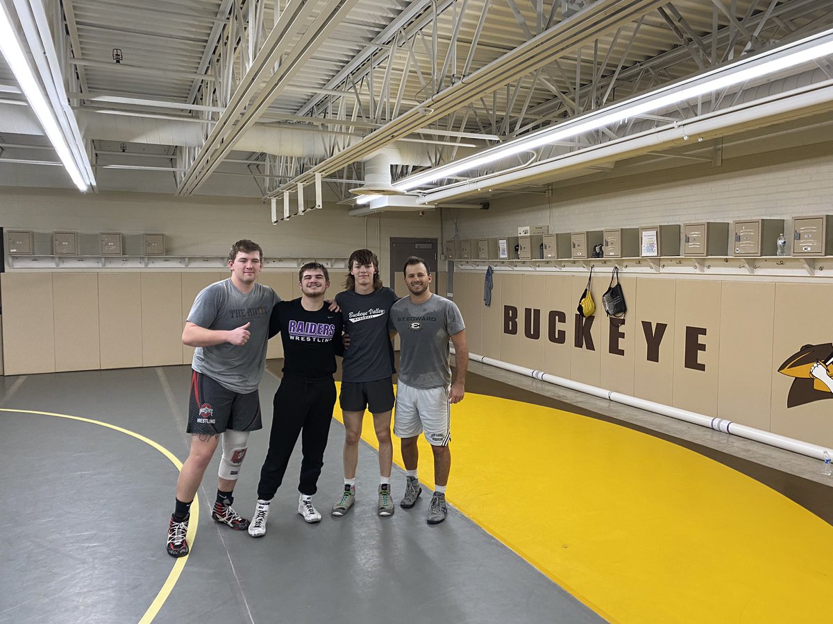 Final time to lace em up at BVHS. From youth through today, Landon has been a staple in our wrestling room. He will be missed, but not before getting his #oneschott at the OHSAA State Wrestling Championship. <a href="/BV_BaronsAD/">BV_BaronsAthletics</a> <a href="/BV_HighSchool/">Buckeye Valley High School</a>