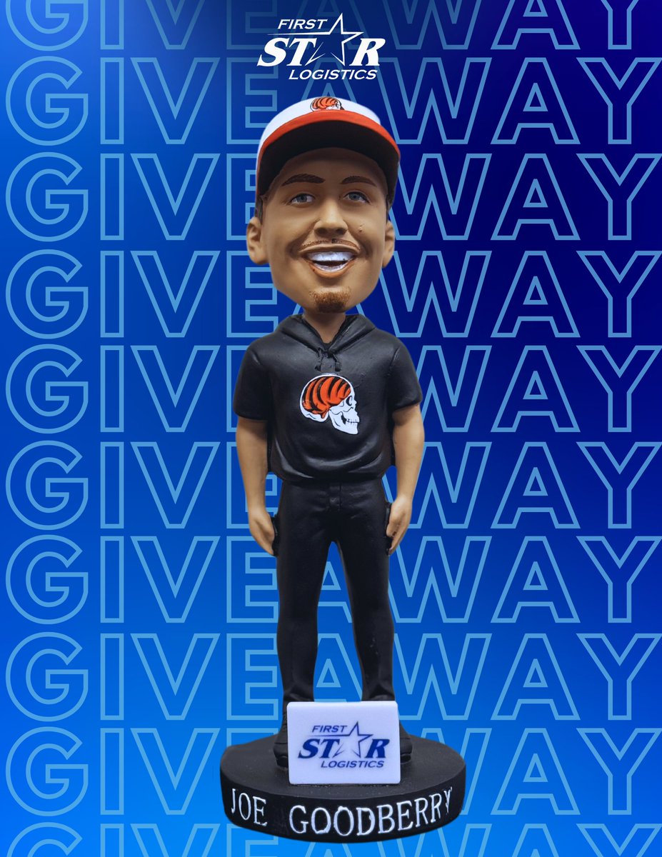 Since we all miss giveaways..let's have one👀🤩 We are giving away @JoeGoodberry bobbleheads to lucky members of The Jungle! All you have to do is reply to this tweet with your favorite @bengals GameDey tradition 🐅🏈 Good Luck!