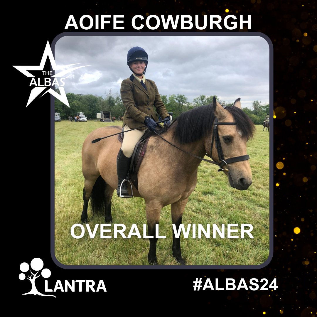 LantraScotland's tweet photo. #Congrats to Aoife Cowburgh from #Galashiels, #ALBAS24 Overall #Winner! #awards #CountrysideCareers #ALBAS24 #CountrysideCareers @SRUC #Equine #equestrian #horses @BritishHorse https://t.co/OPam5StaDJ
