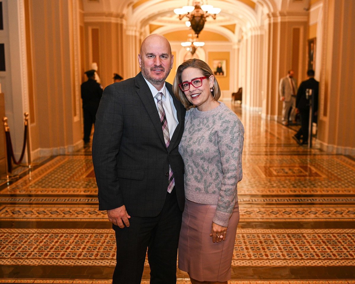 Pleased to announce that Brandon Judd, President of the National Border Patrol Council, will be my guest at this year’s State of the Union address. Washington partisans may have decided to move on from the border crisis, but in AZ, we don’t have that luxury.