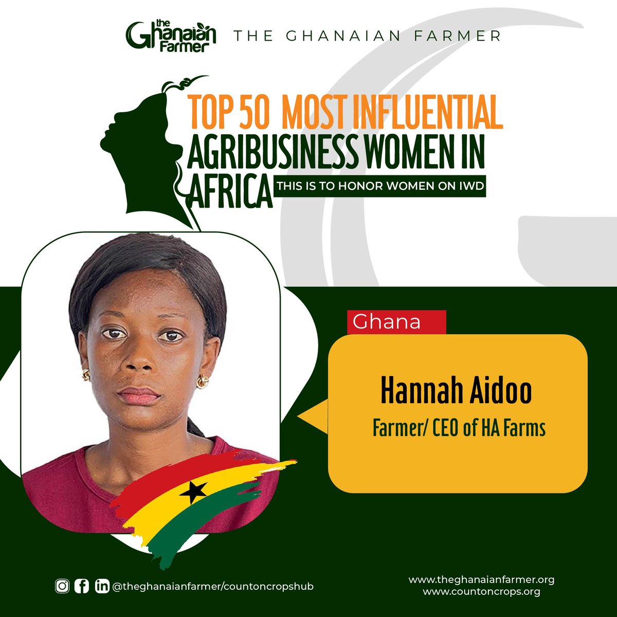 EnyonamManye's tweet photo. Women with real power &amp; influence, movers &amp; shakers in the agribusiness industries. Influence goes beyond mere recognition; it’s about crafting narratives &amp; steering change. Their  impactful  work reflects in their influence.

#InspireInclusion #IWD24
@HanahAidoo @Gugulethu_CM https://t.co/pawyCFPGEz