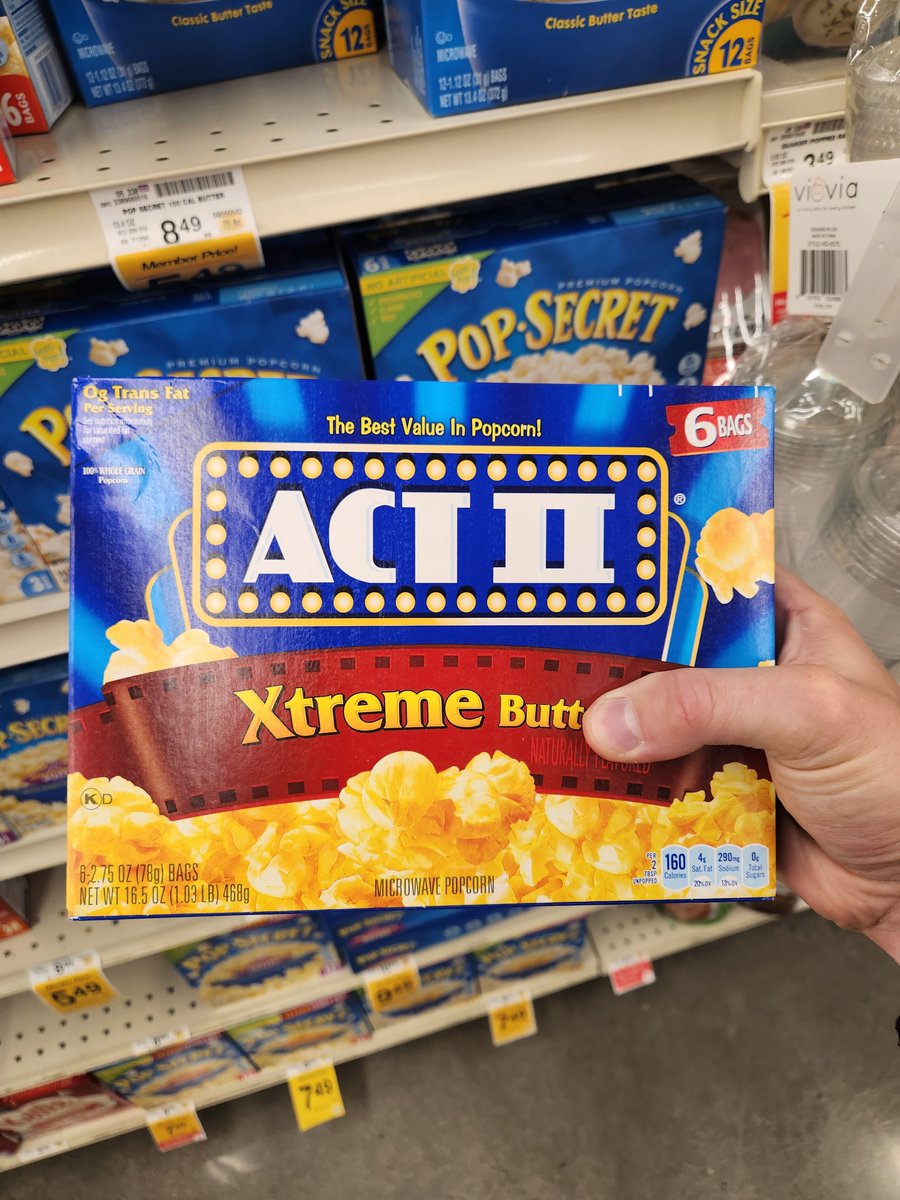 alexcorea's tweet image. Buying popcorn is so complicated nowadays