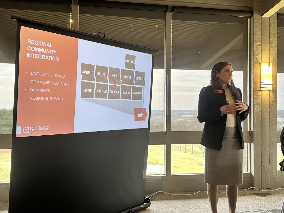 AJansa's tweet image. Thank you to the @johnstonchamber and Johnston Economic Development Corp for hosting the @DSMpartnership team for a Partnership 101 presentation and opportunity to connect with your Members! #regionalism #DSMUSA