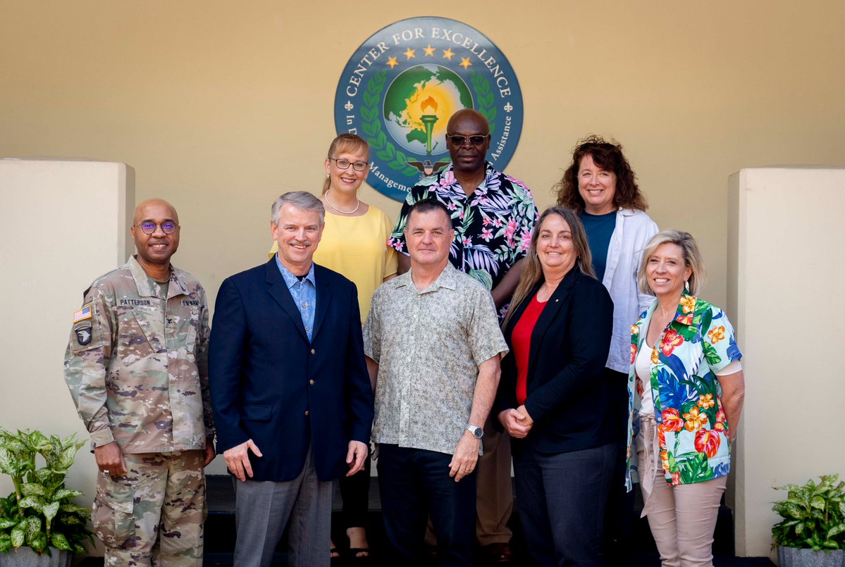 Productive meeting between @ArmyERDC Director, David Pittman and @cfedmha Director Joseph Martin. Discussions focused on collaboration opportunities between ERDC and CFE-DM to address climate change impacts in the @INDOPACOM theater. Exciting potential for future partnerships!